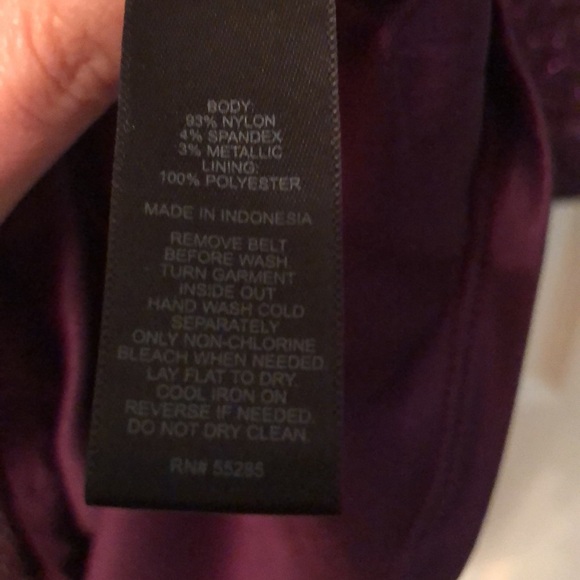 Purple sequence dress - Picture 3 of 3